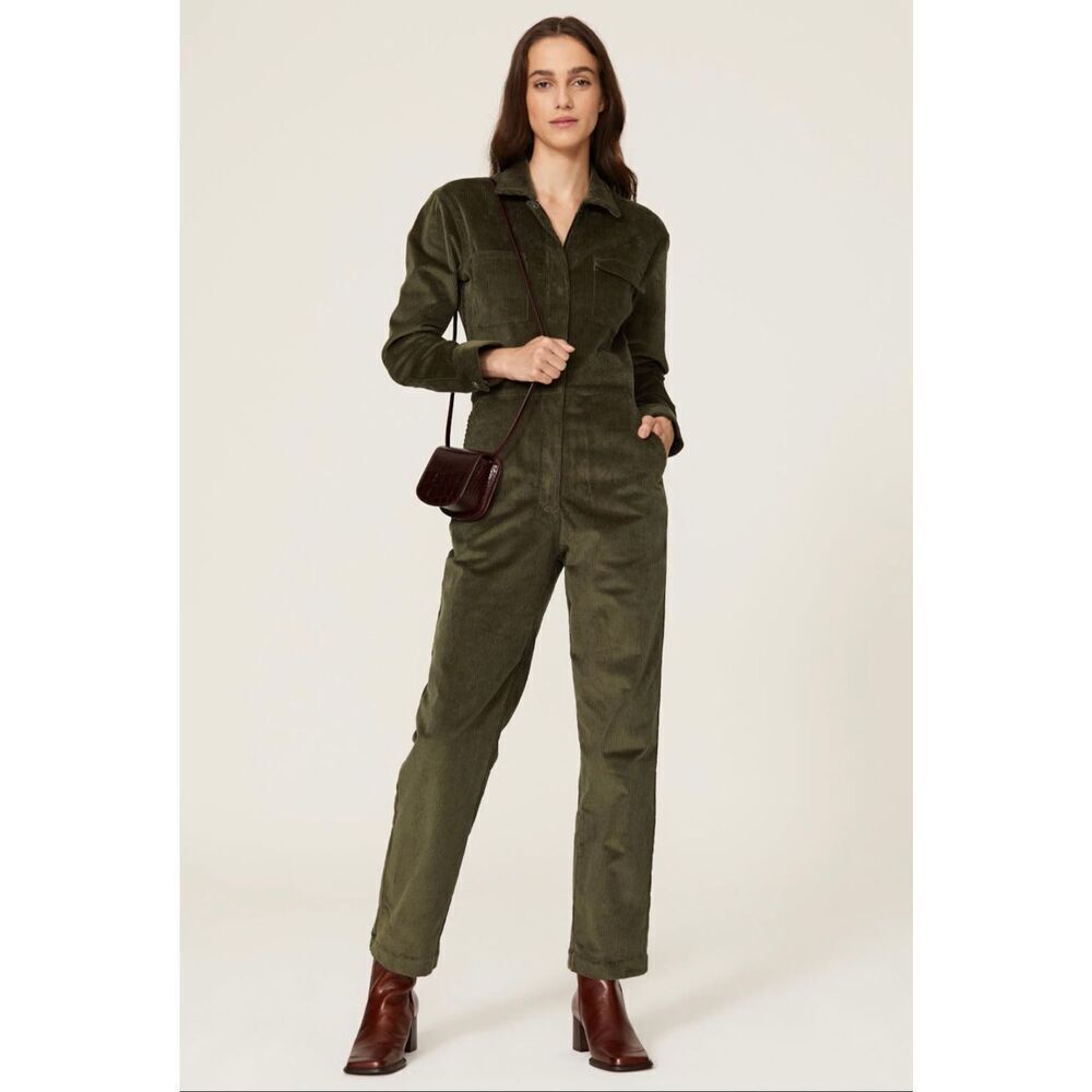 Rivet Utility Bigwig Corduroy Jumpsuit🧡